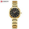 CURREN Watch Women New Fashion Luxury Stainless Steel Wristwatch Bracelet Simple  Waterproof Luminous Ladies Watches