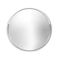 Square Double Claw Bezel Brilliant Cut 925 Silver Moissanite 8mm 2.00 Carat Solitaire Pendant Engagement Women's Link Necklace