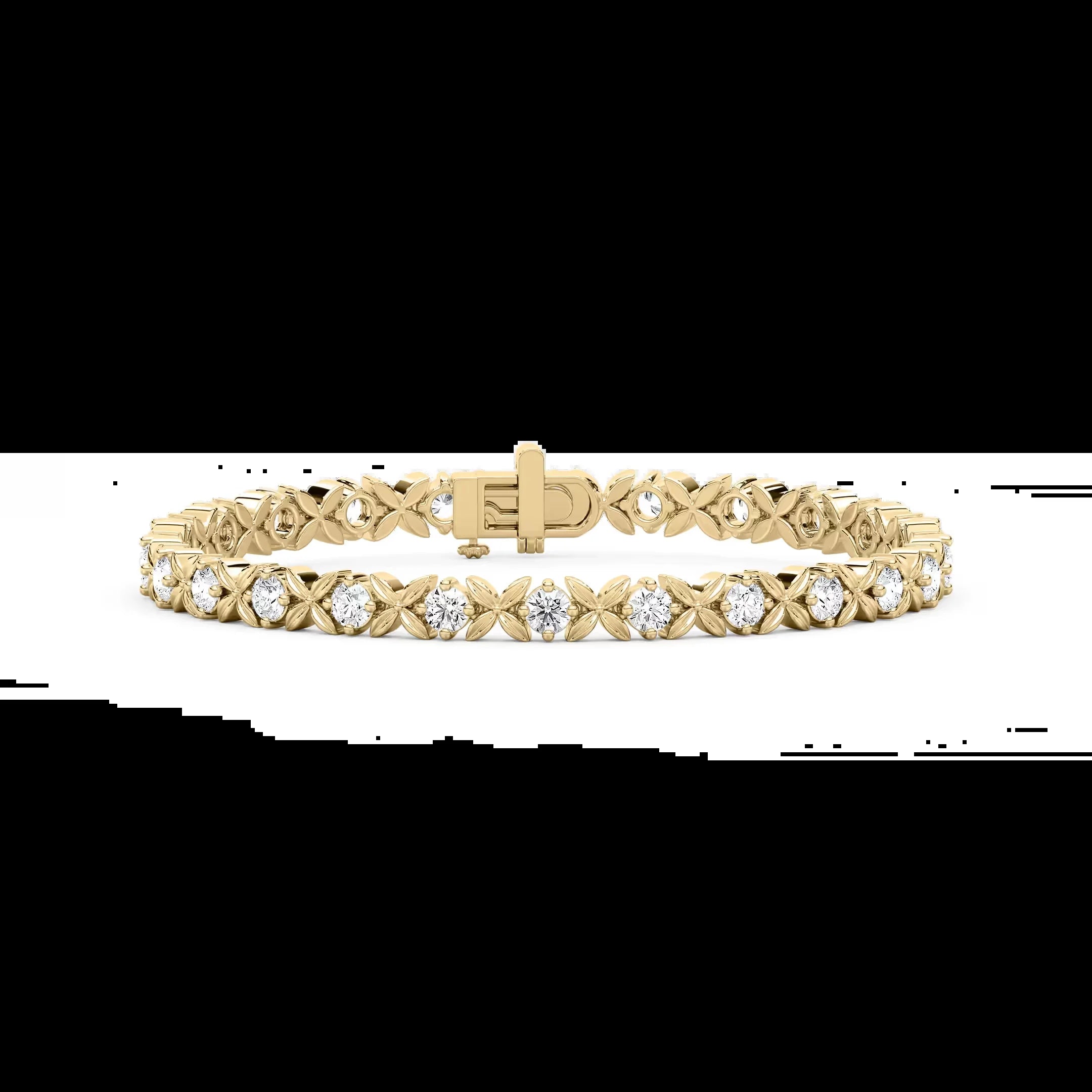 14k Real Solid Gold Vine Tennis Bracelet 5ctw Marquise Cut Lab Grown Ef/vs Clarity Igi Gia Certified Diamond  - 7 Inches