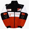 Plus Size USA European Size Thick F1 Racing Inspired Waterproof Zipper Embroidered Reversible Moto Biker Winter Riding Jacket