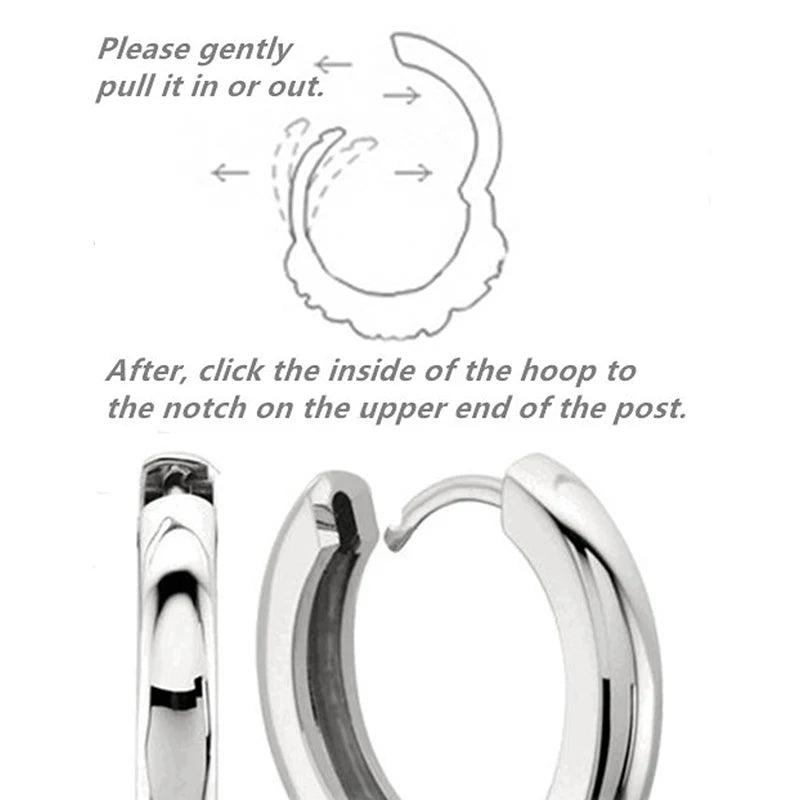 Multicolour Enamel Hoop Earrings for Women 925 Silver Needle Candy Color Huggie Earrings Trendy Party Girls Jewelry Gift