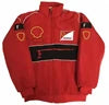 Plus Size USA European Size Thick F1 Racing Inspired Waterproof Zipper Embroidered Reversible Moto Biker Winter Riding Jacket
