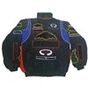 Plus Size USA European Size Thick F1 Racing Inspired Waterproof Zipper Embroidered Reversible Moto Biker Winter Riding Jacket