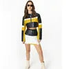 Slim Fit PU Leather Sexy Long Sleeve  Short Motorcycle  Crop Coat Autumn Outerwear Streetwear Leather Jacket