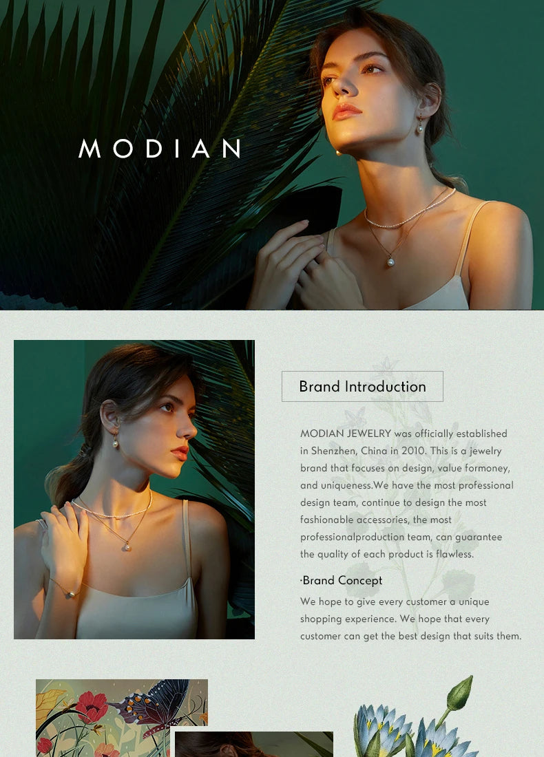 MODIAN 2021 New 925 Sterling Silver Luxury Sparkling Cubic Zirconia Bracelet For Women Gold Color Wedding Engagement Jewelry