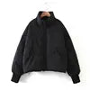 Fashion Waterproof Breathable Polyester Wadding Short Thick Padded Winter Coat Bubble Puffer Jacket for Women