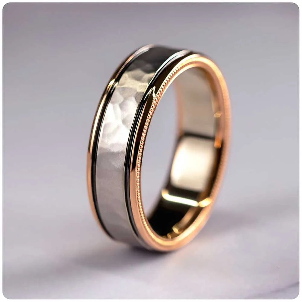 Huitan Luxury Princess Cut Cubic Zircon Bridal Marriage Set Rings Elegant Accessories Brilliant Women Men Wedding Trendy Jewelry