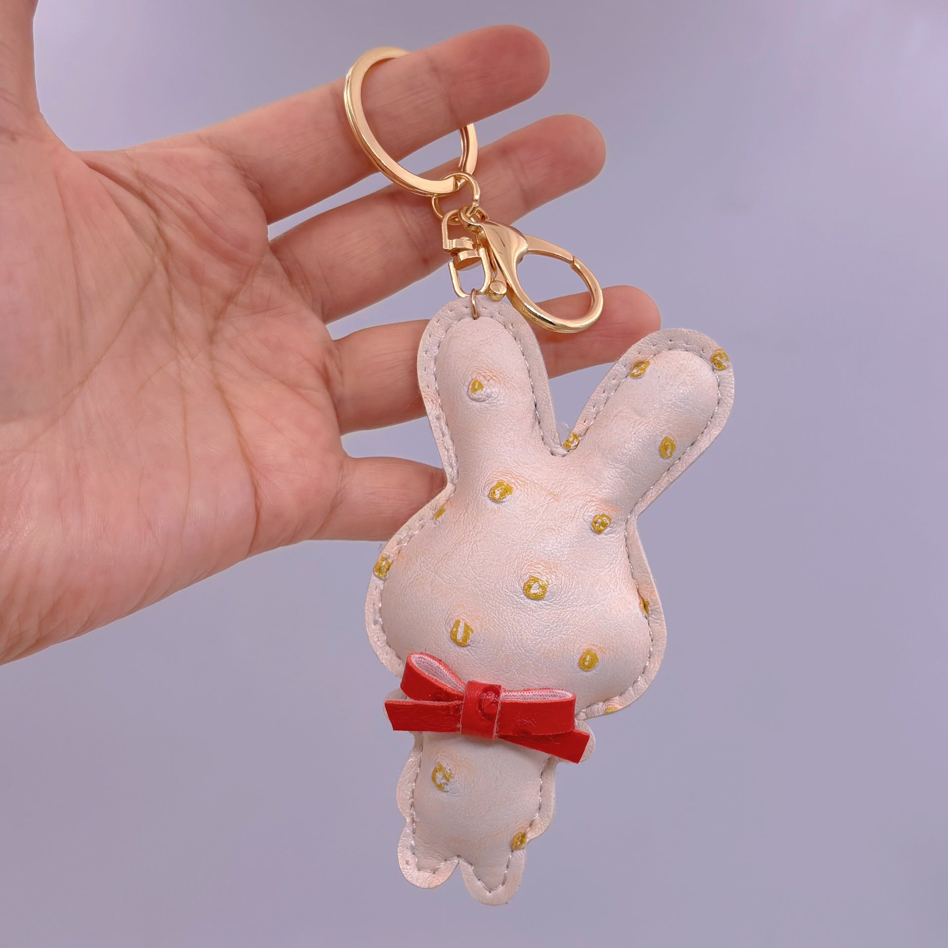 [Clearance specials] Cross-border European and American alloy diamond-encrusted cute animal keychain car pendant bag pendant