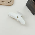 Korean Elegant Simple Geometric Letter Medium Grasp Clip Very Simple Style Design Acetic Acid Back Head Hair Grasp Hair Accessories Hair Clip