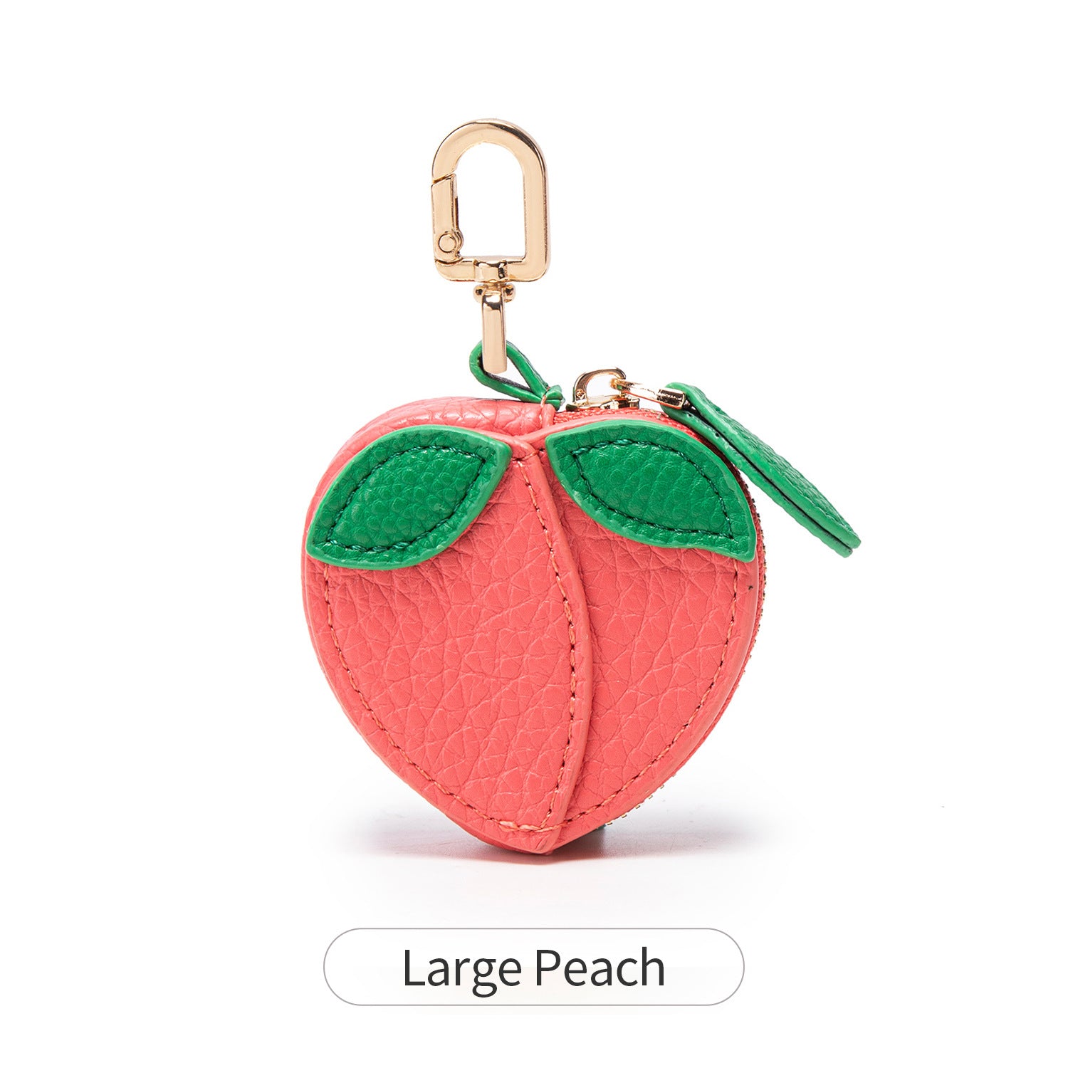 Fresh and Sweet Strawberry-Shaped Keychain, Cute Mini Fruit Series Bag Pendant, Compact Coin Bag