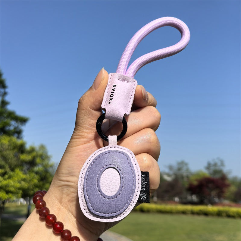 English Letter Cross-border Good Luck Keychain Pendant Anti-lost Couple Creative Personality Men's and Women's Wedding Gift Ins
