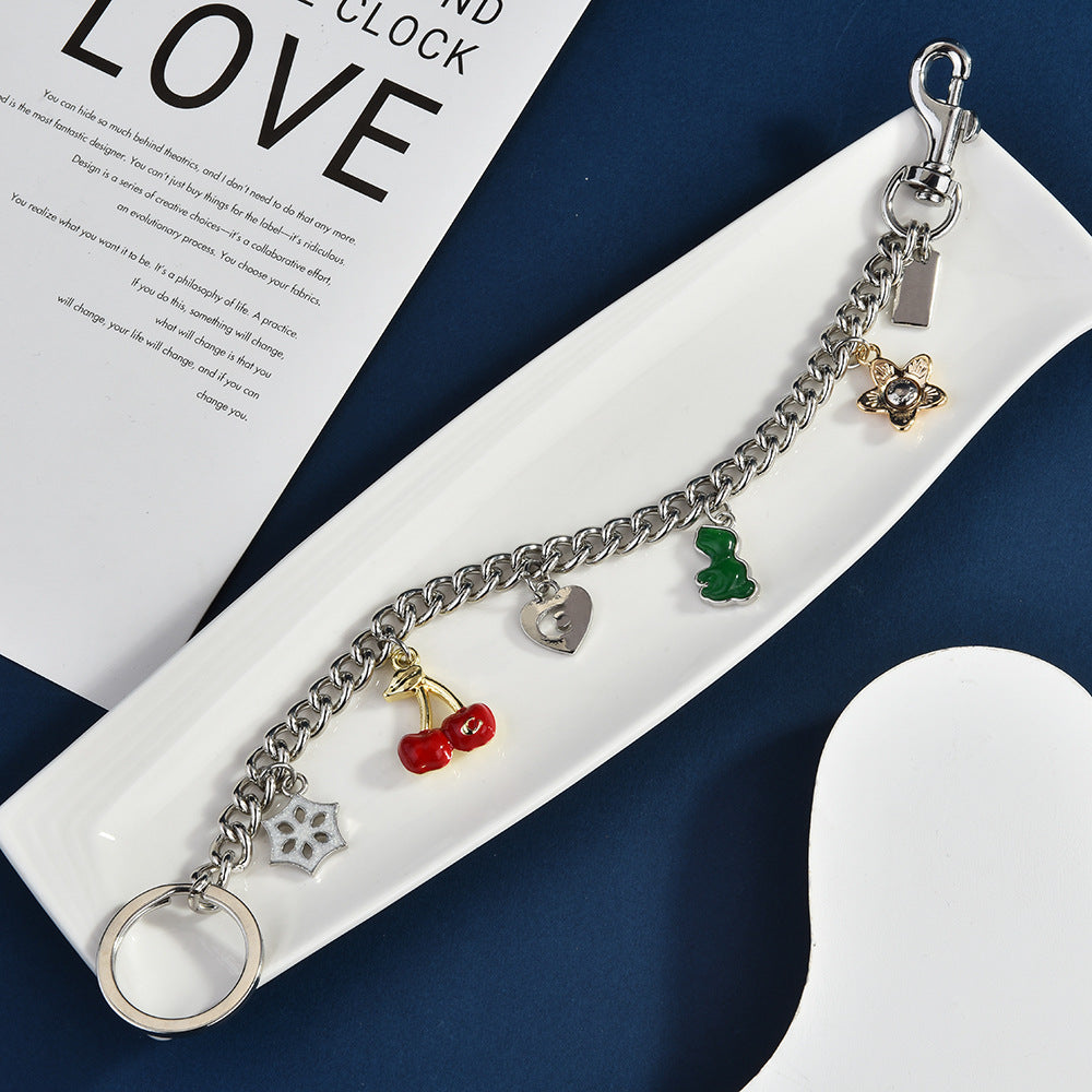 Factory direct summer Joker bag pendant female cross-border fashion new fashion bag chain slung square bag chain