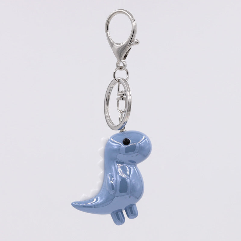 Trendy Joker Keychain Pendant Cute Dinosaur Luminous Acrylic Animal Bag Car Hanging Gifts Wholesale