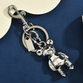 Creative and Personalized Bear Doll Car Keychain, Men's and Women's Gift Key Pendant, Cute Popular Violent Bear