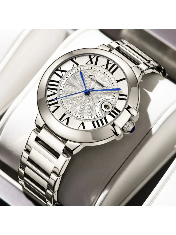 Blue Balloon Men's Watch Men's Waterproof Fashion Business Quartz Mens Warches Roman Numeral