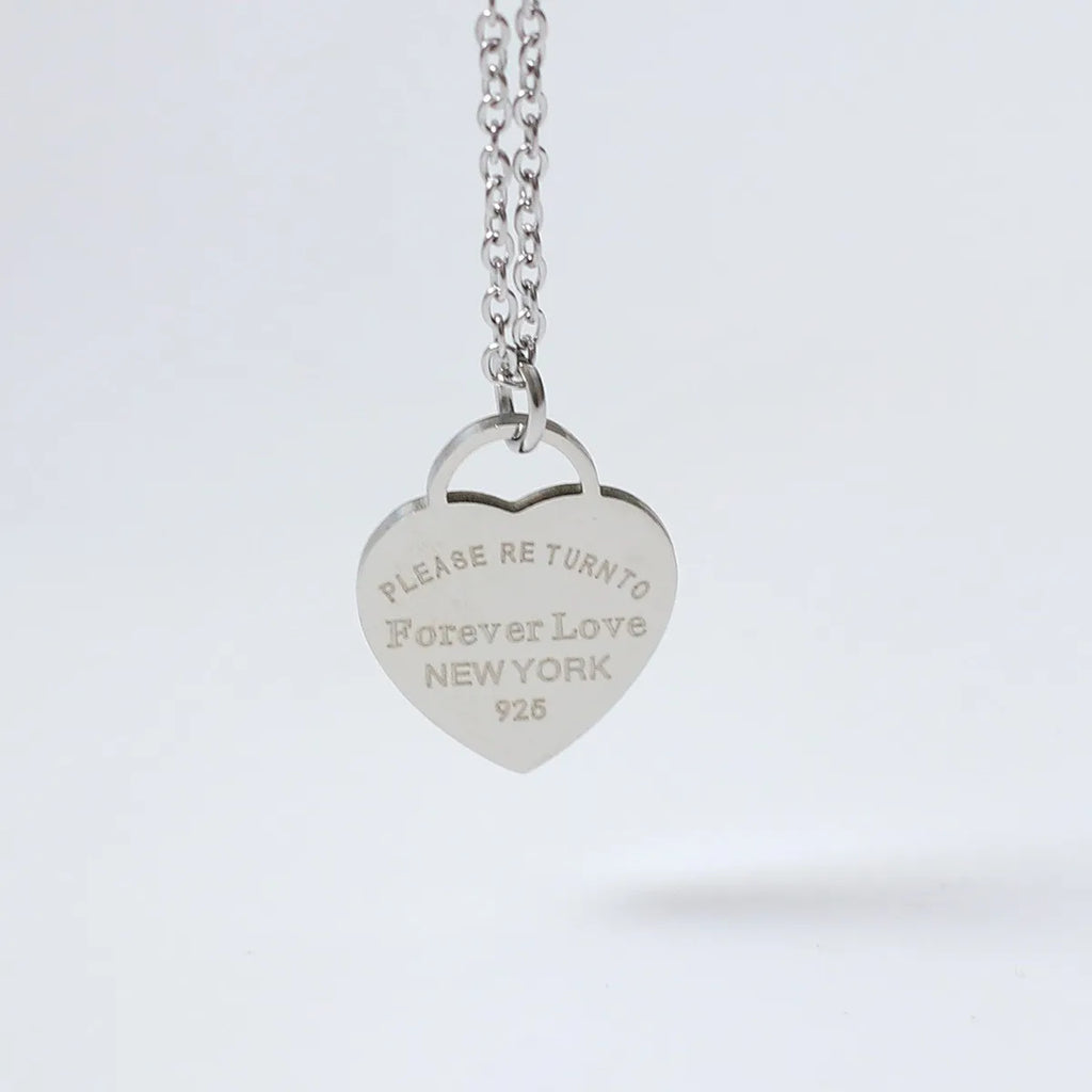 Stainless Steel Necklace to Love Fashionable Jewelry Accessory for Women