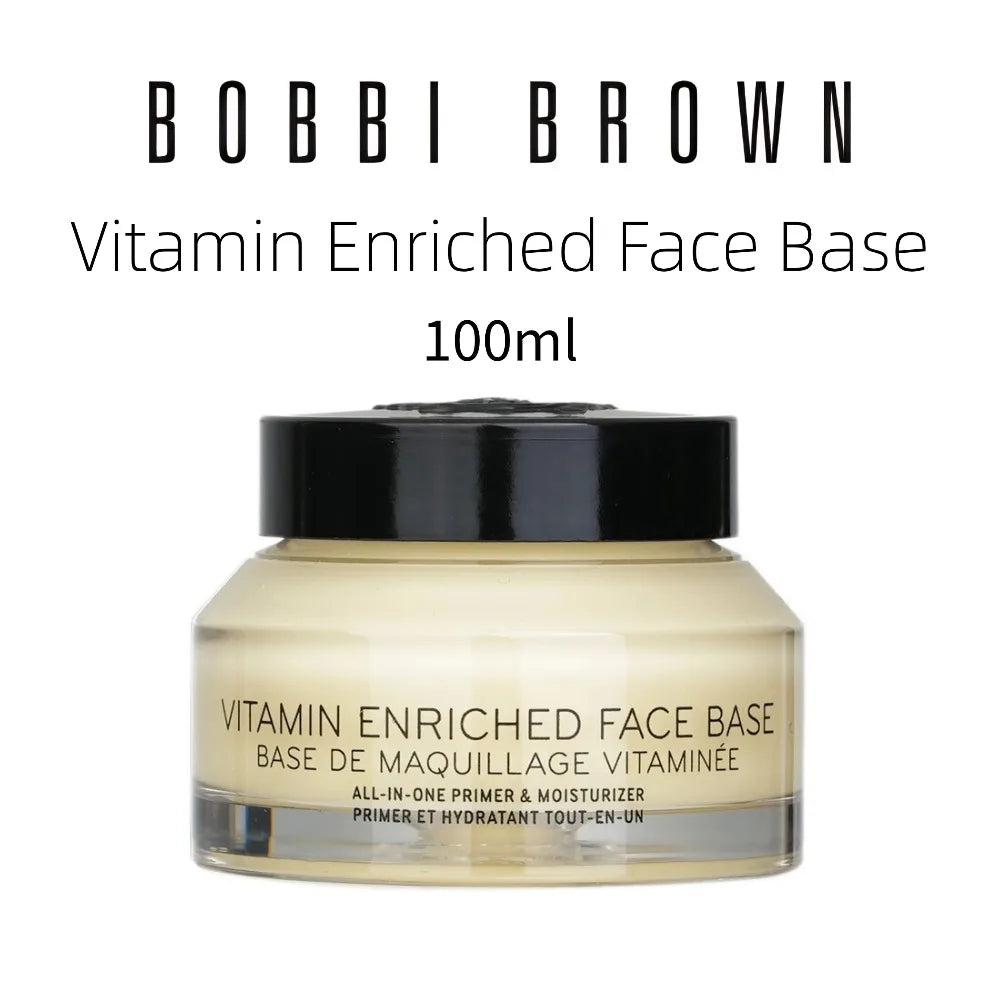Bobbi Brown Vitamin Enriched Face Base 100ml, 2-in-1 Moisturizer & Hydrating, Original Facial Skin Care, Health Beauty