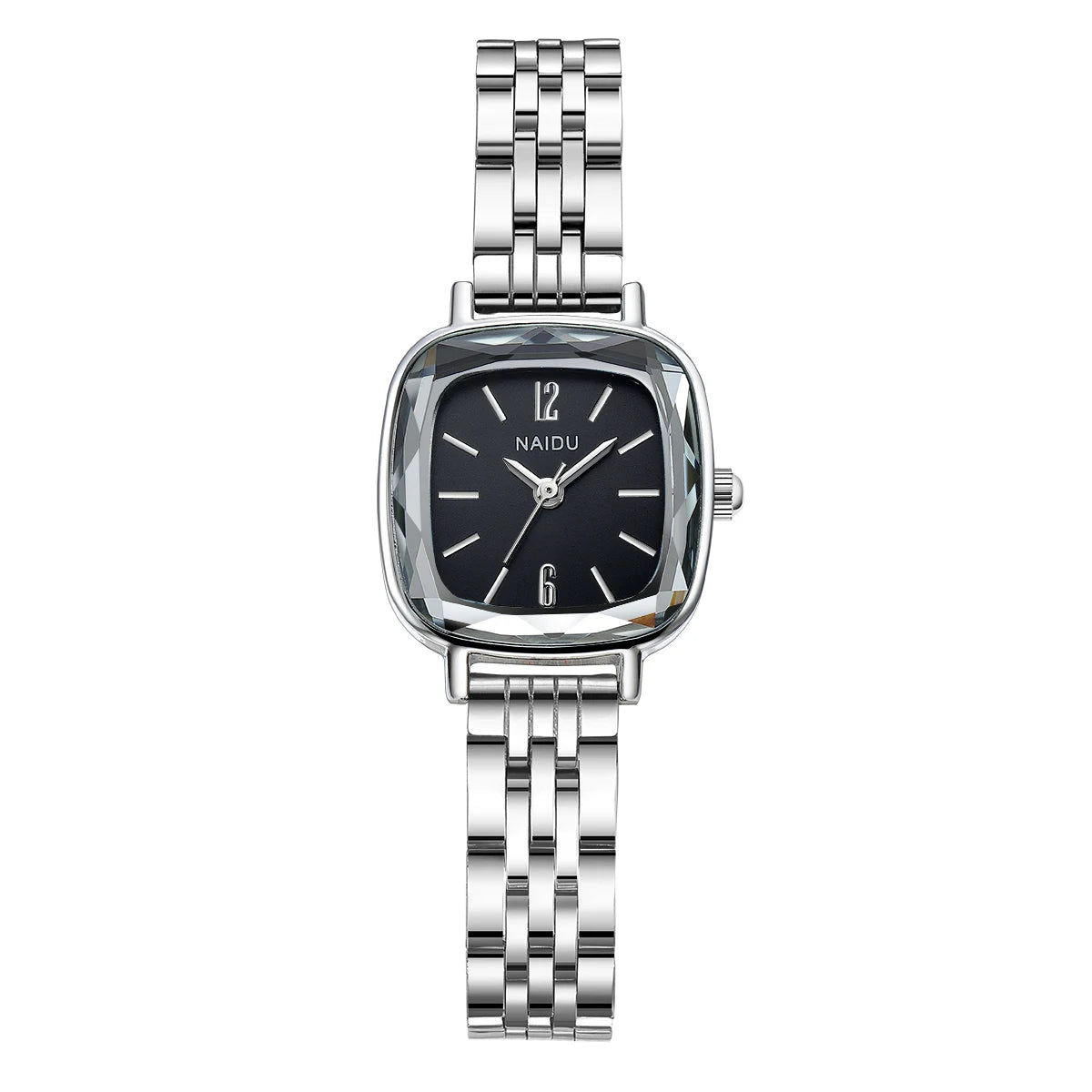 Fashionable Casual Simple Versatile Stainless Steel Strap Quartz Watch Women's Watch