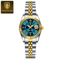 POEDAGAR Fashion Women's Wristwatch Waterproof Luminous Date Elegant Ladies Watches Stainless Steel Quartz Watch For Women Reloj