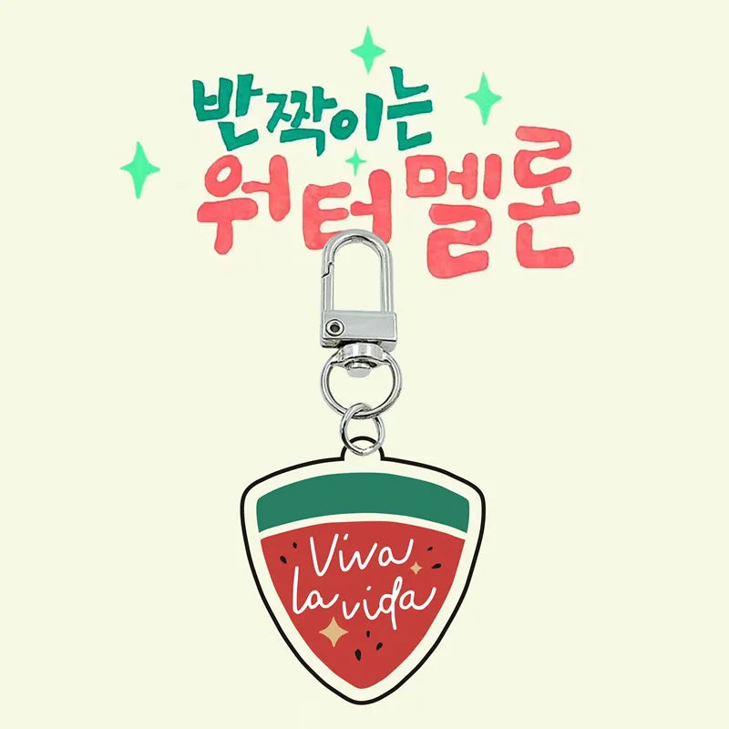 TV Serise Shining Watermelon 반짝이는 워터멜론 Ha Eun-gyeol Cosplay Key Chain Viva La Vida Keychains Bag Pendant Accessories Gift