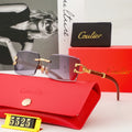 Women's Anti-UV Fashion Sunglasses Unisex Metal Luxury Brand Travel Vacation Outdoor Sports Cycling Driving Men Sun Glasses