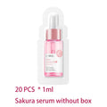LAIKOU 20pcs Japan Sakura Serum Anti-Aging Whitening Moisturizer Nourish Repairing Brightening Rejuvenation Skin Face Serum Care
