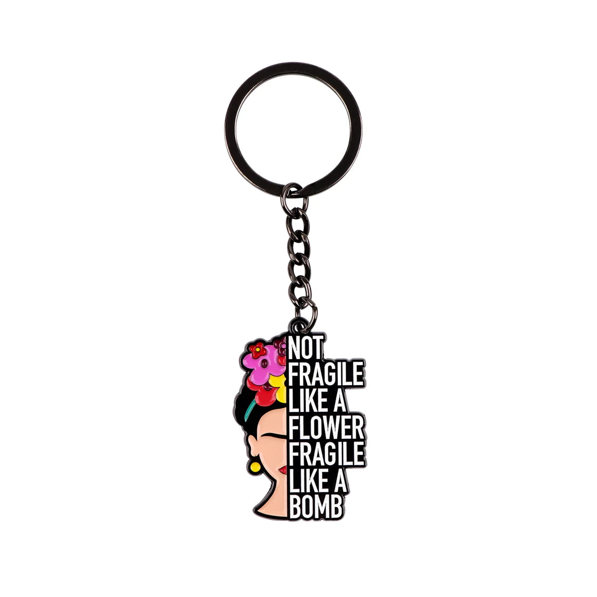 Funny Quotation Keychains Women Keyring Keychains for Men Keychain for Car Keys Anime Accessories Fashion Jewelry