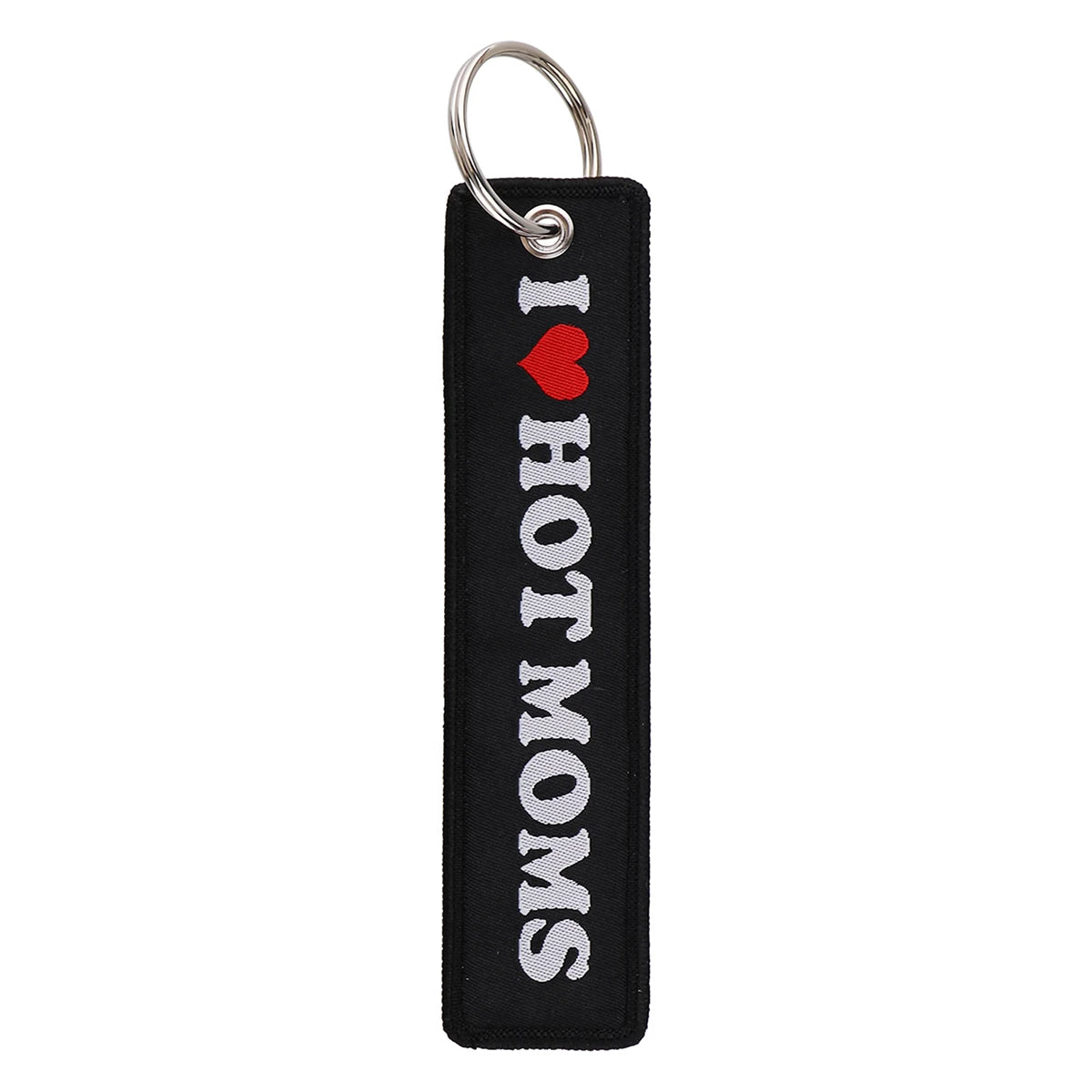 Creative Letter Car Key Chain Funny Quotes Keychains for Men Embroidered Key Tags key ring holder Motorcycle Tag Chaveiro