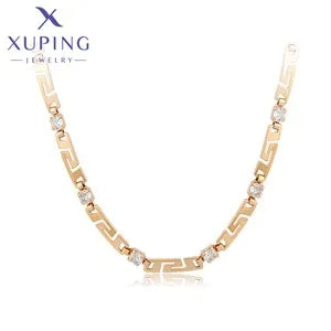 Xuping Jewelry Fashion Romantic Love Style Gold Color Huggies Earrings for Women Girlfriend Party Gift X001002627