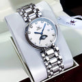 OLEVS Diamond Time Purple Moon Phase Dial Women Watches Luxury Brand New Fashion Women Quartz Watch Steel Waterproof Dress Watch