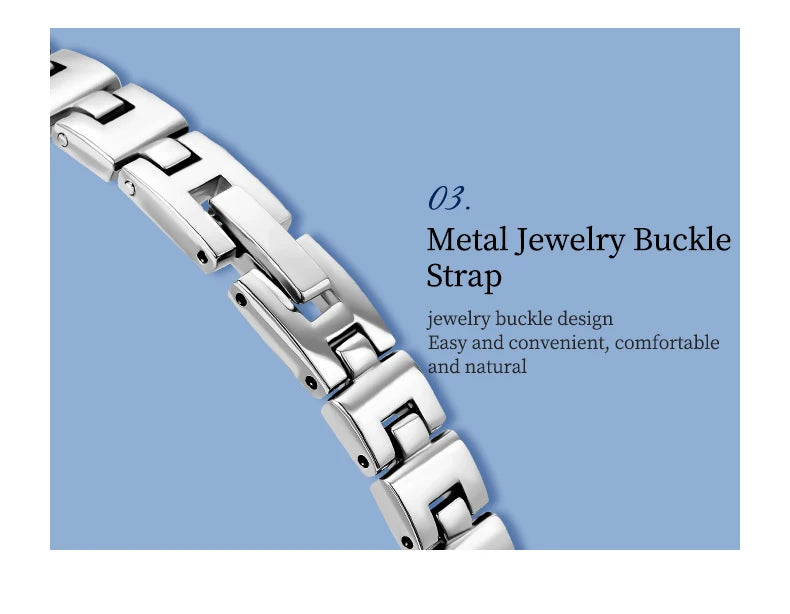 OPK brand full diamond waterproof Roman scale steel belt ladies quartz watch 8619