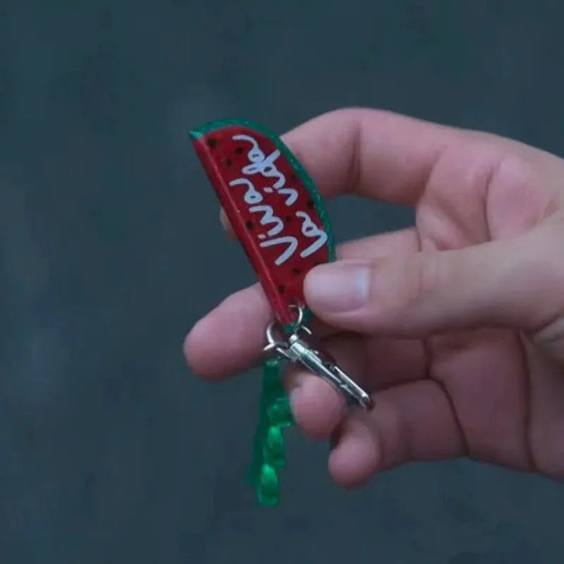TV Serise Shining Watermelon 반짝이는 워터멜론 Ha Eun-gyeol Cosplay Key Chain Viva La Vida Keychains Bag Pendant Accessories Gift
