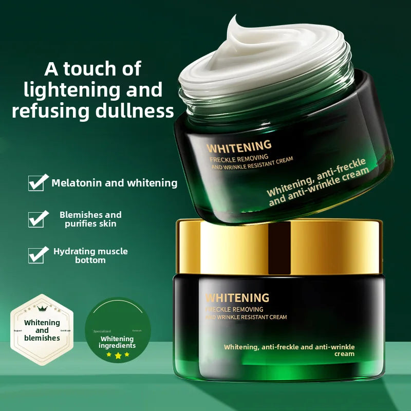 Whitening and freckle removal cream: moisturizing, brightening, rejuvenating, whitening, improving dull skin