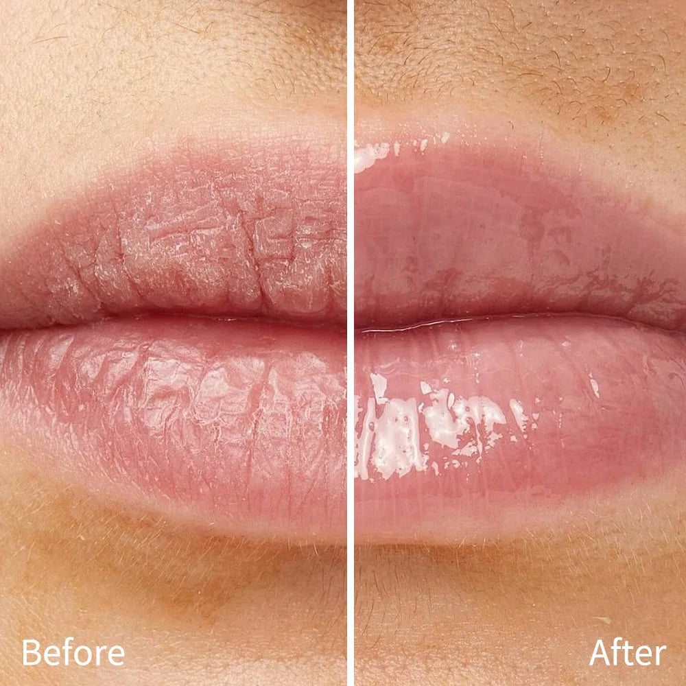 Lip Balm Glossy Glazed Finish Improves Lip Lines Hydration Plump Lip Balm 24HR Long Lasting Moisturizing Treatment 10 Colors