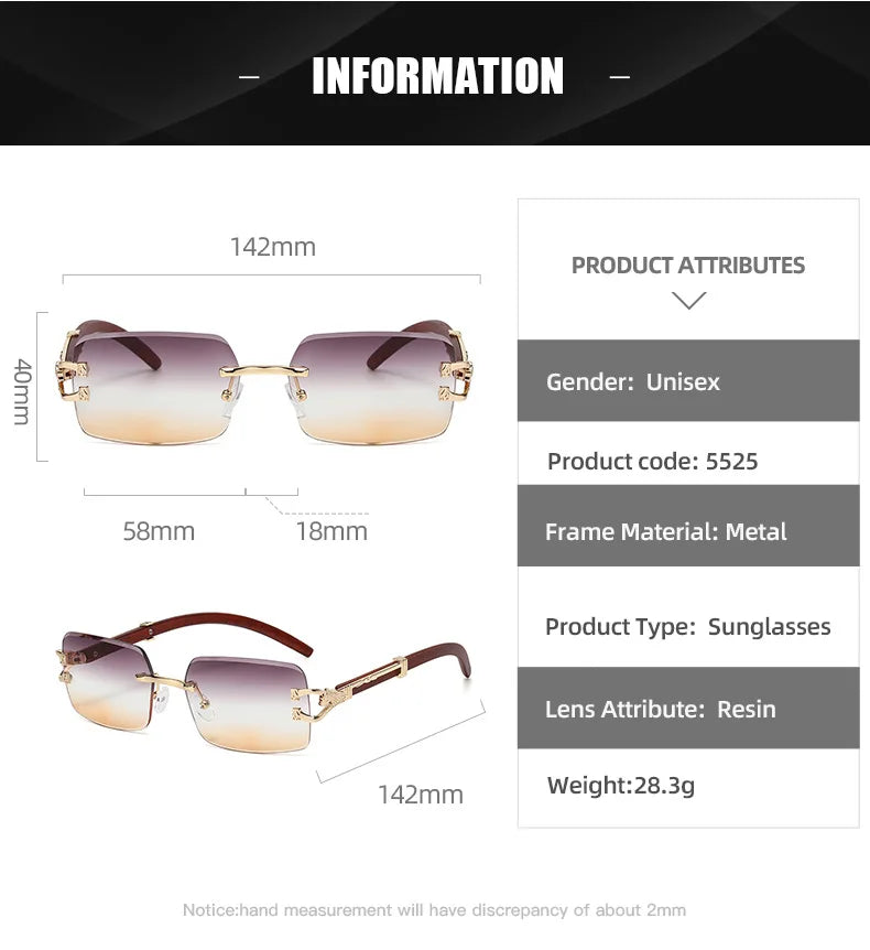 Women's Anti-UV Fashion Sunglasses Unisex Metal Luxury Brand Travel Vacation Outdoor Sports Cycling Driving Men Sun Glasses