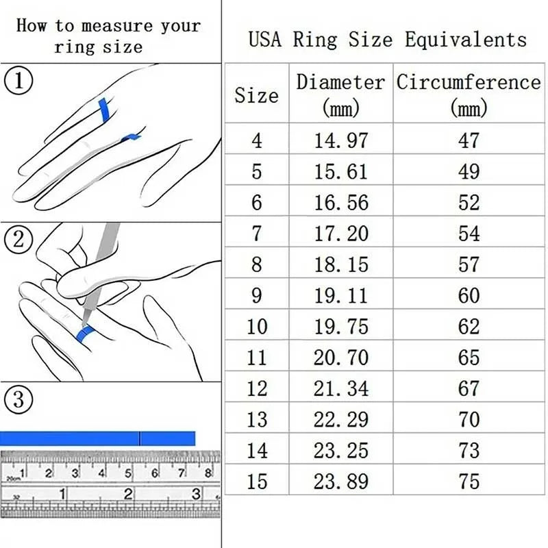 Elegant Silver Color Hip Hop Ring for Women Luxurious Inlaid White Zircon Stones Wedding Rings Set Bridal Engagement Jewelry