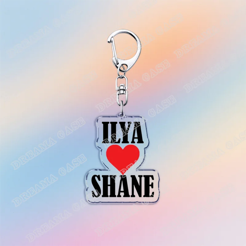 Hot Heated Rivalry Keychain for Accessorie Bag Chaim Shane Hollander Ilya Rozanov LGBT Lovers Keyrings Jewelry Freinds Gifts
