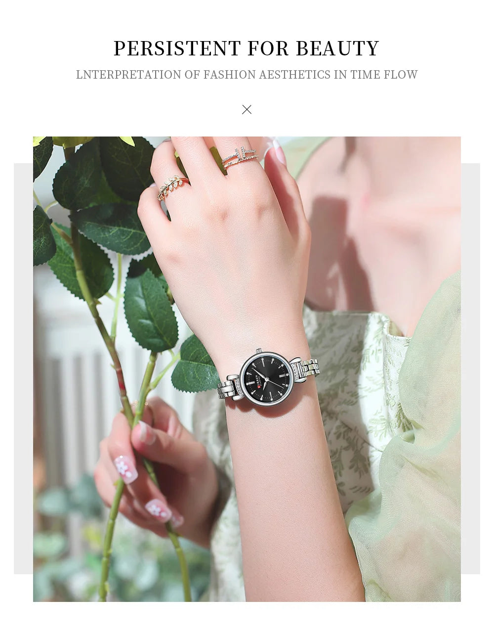 CURREN Brand Cute Luxury Women Bracelet Watches Fashion Women Dress Wristwatch Ladies Quartz Sport Watch Dropshiping