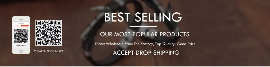 XQNI New Classic Style Men Leather Bracelet Simple Black Stainless Steel Button Neutral Accessories Hand-woven Jewelry Gifts
