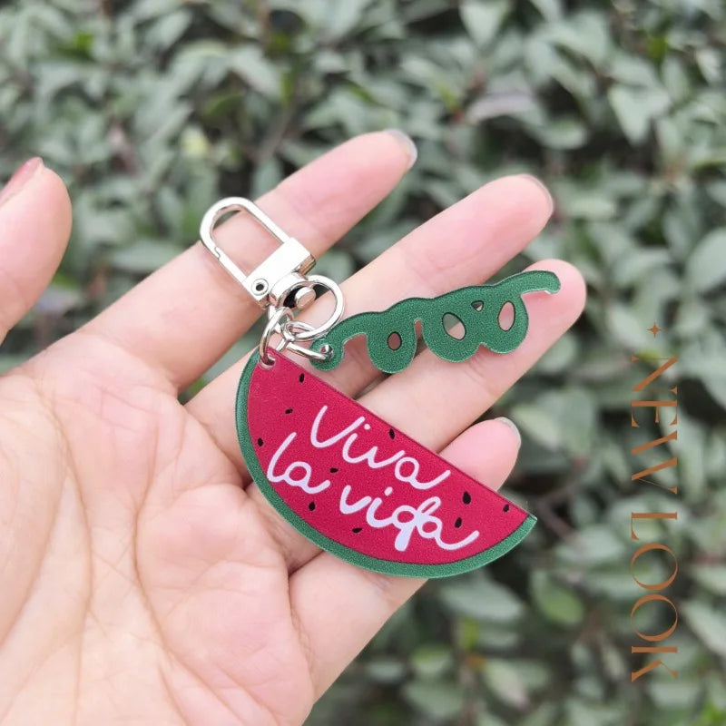 TV Serise Shining Watermelon 반짝이는 워터멜론 Ha Eun-gyeol Cosplay Key Chain Viva La Vida Keychains Bag Pendant Accessories Gift