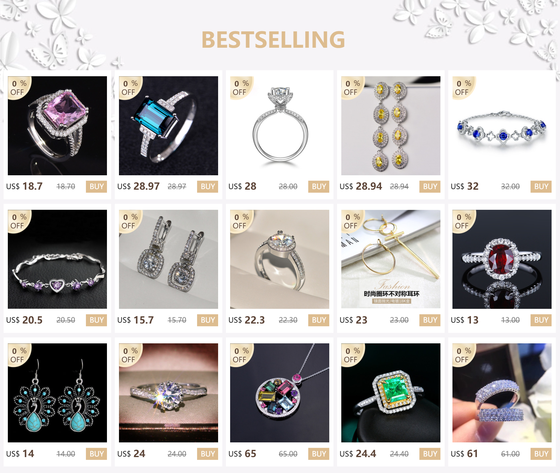 Real 18k Gold Rings for Women Luxury Full Diamond Fine Jewelry Wedding Anniversary Party for Girlfriend&Wife Gift Bijoux Femme