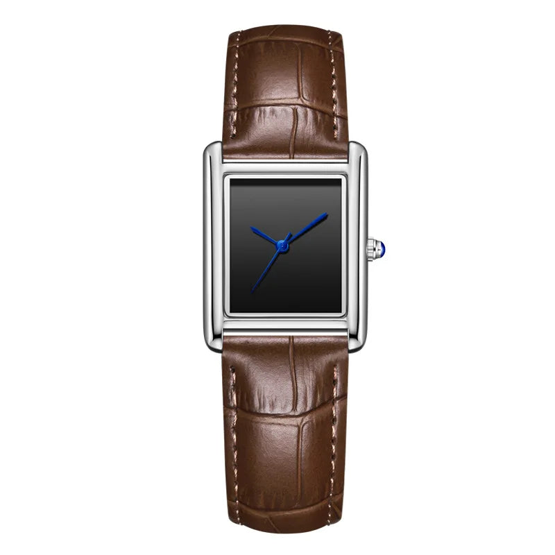 Couple's Watches for Men Women Fashion Casual Leather Simple Dial Waterproof Quartz Wristwatches Lovers Watch Gift Drop Shipping