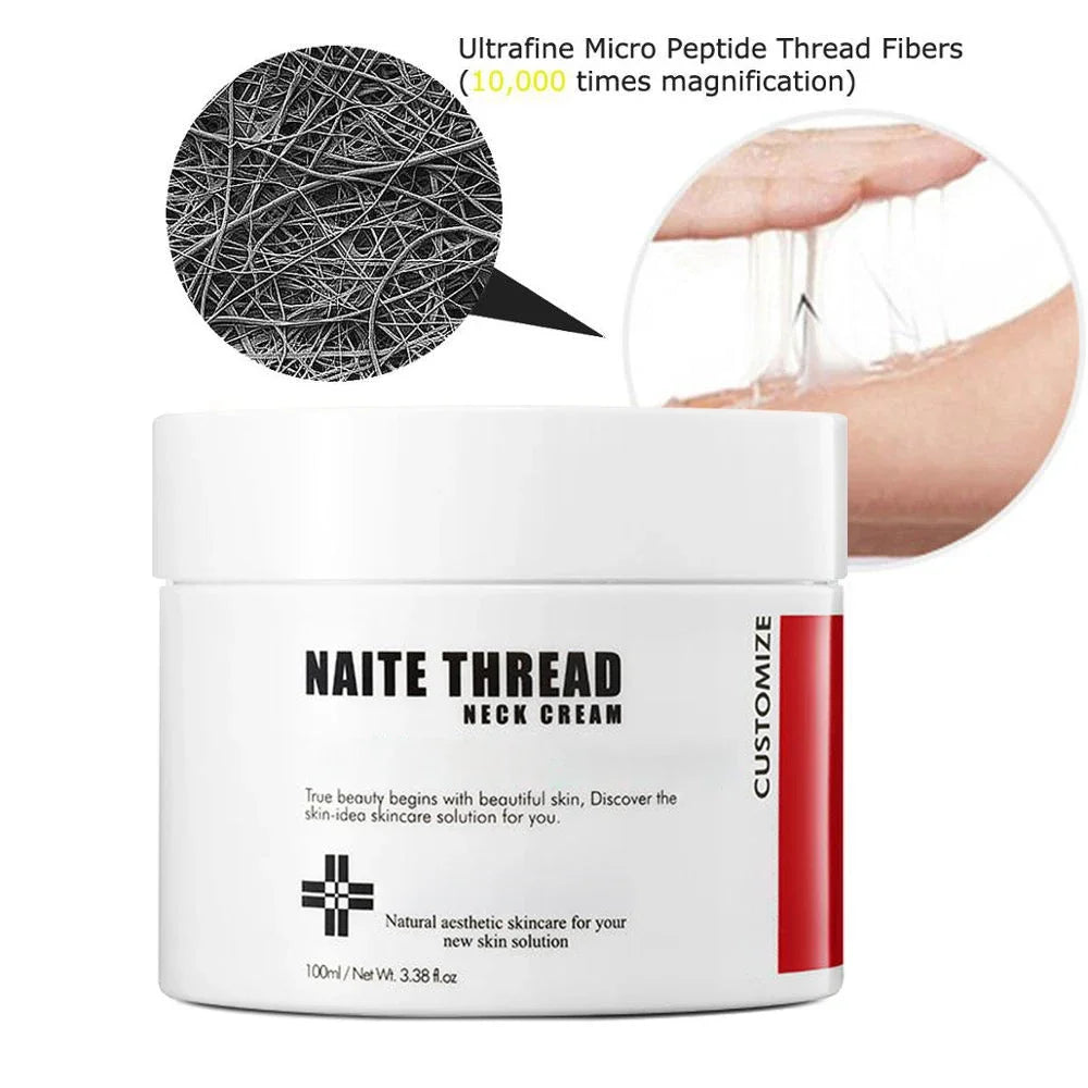 100ml Original Korean Collagen Neck Care Cream 5% Adenosine Solution Hydrolyzed Collagen Peptides Neck Skin Lift Cream