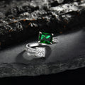 New 925 Sterling Silver Ring 5A Zircon Luxury for Women Wedding Jewelry Engagement Charm Party Fashion Top Quality Ring