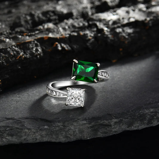 New 925 Sterling Silver Ring 5A Zircon Luxury for Women Wedding Jewelry Engagement Charm Party Fashion Top Quality Ring