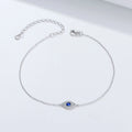 Dainty Evil Eyes anklet Adjustable Chain Jewelry wholesale Women beach jewelry 14K Gold Plated anklet