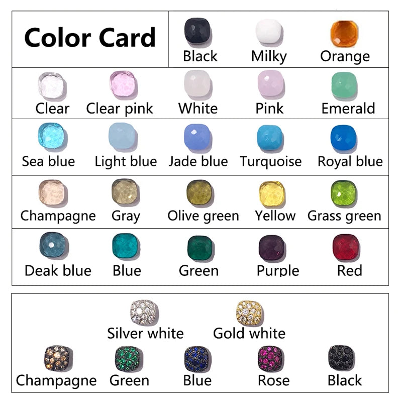 Women Fashion Jewelry Candy Style Necklace Colorful Crystal Pendant Necklace with 3 kinds of Gold color Plated Hot Trendy Design