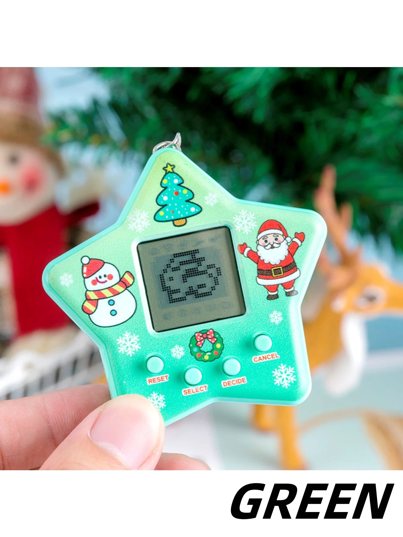 Electronic Pets Game Toys Keychain Virtual Tamagotchi Virtual Cyber Digital Animals Toys Nostalgic Game Machine For Kids Child