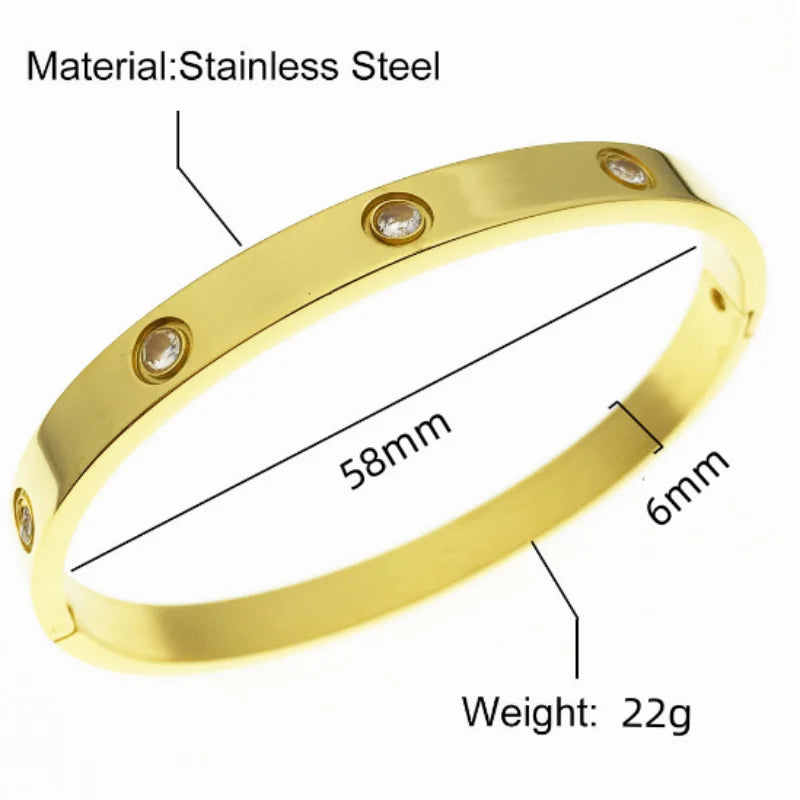 New in Fashion Stainless Steel Cross Design Bracelet for Women Bangle Gift Jewerly in Wedding 2023 Wholesale Never Fade