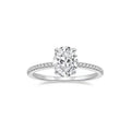 SG Oval Cut 1CT 2CT 3CT D Color Moissanite Rings For Women Lab Diamond Wedding Promise Band S925 Sterling Silver Jewelry